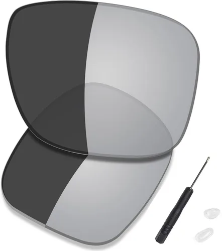 Miniatura 14 de SAUCER Premium Replacement Lenses & H20 Screwdriver & Nose Pieces for Oakley Holbrook Metal OO4123 UV400 Protection