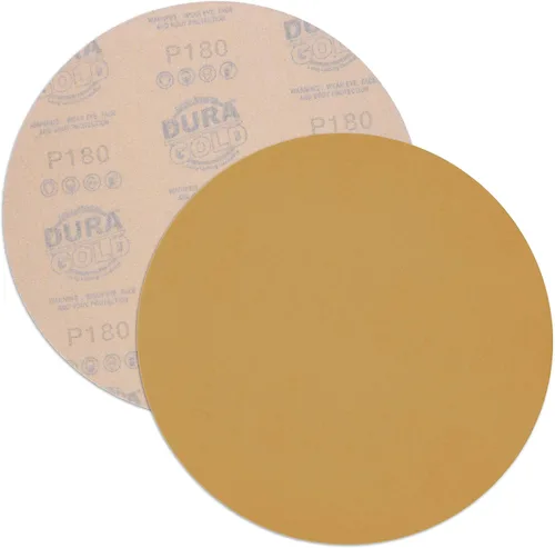 Miniatura 3 de Dura-Gold Discos de lijado de paneles de yeso de 9 pulgadas de alta calidad, grano 180 (caja de 10), discos de papel de lija de alto rendimiento