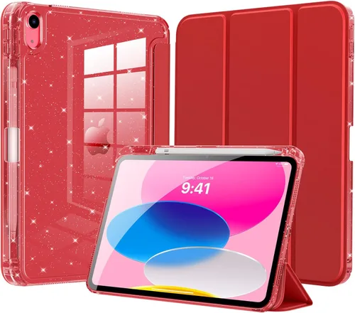 Miniatura 12 de MoKo Funda delgada para iPad (A16) de 11ª generación de 11 pulgadas 2025, iPad de 10ª generación 2022 de 10.9 pulgadas, funda inteligente