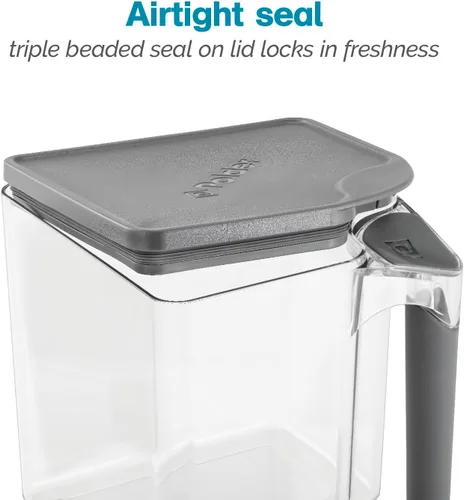 Miniatura 9 de Polder Handle-It - Recipiente de almacenamiento de grado alimenticio, sin BPA, apilable, mango seguro para verter fácilmente con una sola mano