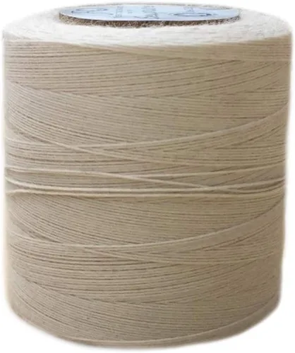 Miniatura 6 de Hilo de coser multiusos TEX 40 100% algodón orgánico, carrete de 1,640.4 ft, color camello
