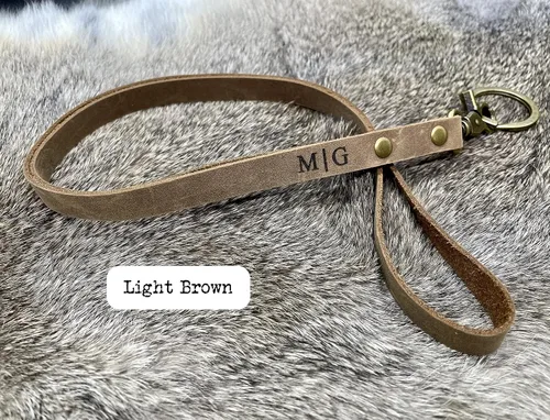 Miniatura 3 de Cordones para insignias de identificación, cordones personalizados, cordón de cuero