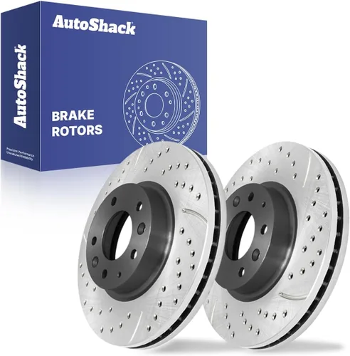 Miniatura 9 de AutoShack 11.77" (299 mm) Rotores de Freno Ventilados Delanteros Reemplazos Revestidos para 2006-2012 Ford Fusion 2006-2013 Mazda 6 2007-2012