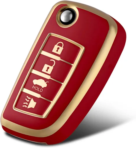 Miniatura 21 de Funda protectora de TPU para llavero inteligente compatible con llave plegable Nissan, X-Trail Juke F15, Rogue, Qashqai, J11, Tiida, Murano, Maxima