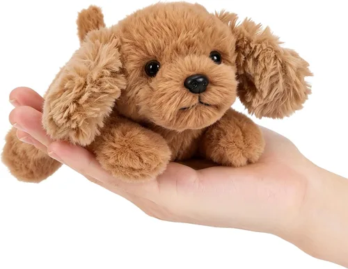 Miniatura 11 de PEACH CAT Basset Hound Perro de Peluche Animal de Peluche Lindo Peluches de Cachorros Pequeños Juguetes de Peluche Regalos para Niños