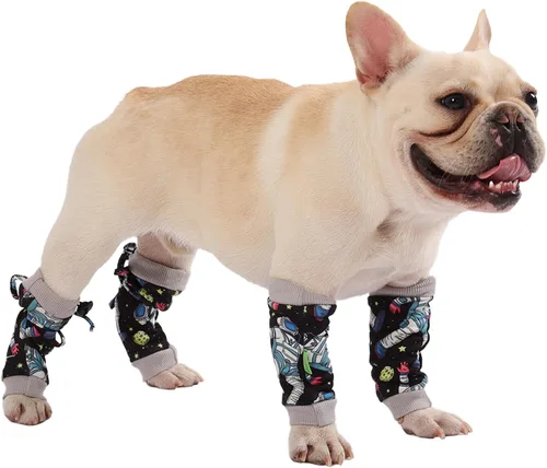 Miniatura 11 de PetWarm Juego de 4 fundas de recuperación para perros, funda para patas de perro, ideal para comodidad y apoyo durante la recuperación de mascotas