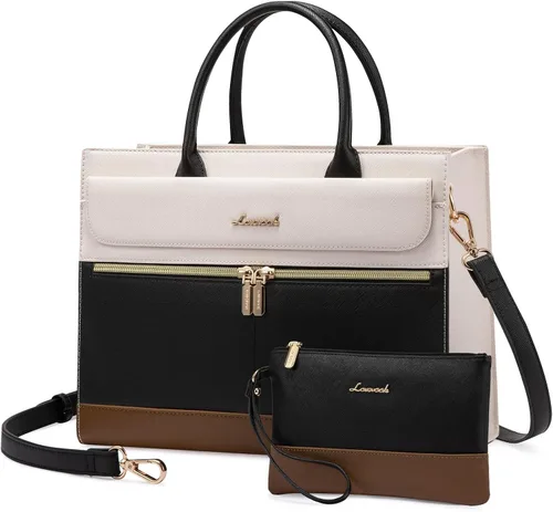 Miniatura 9 de LOVEVOOK Carteras y bolsos para mujeres, bolso de hombro de cuero bolso negro tipo tote, bolsos satchel y cruzados con asa superior para damas
