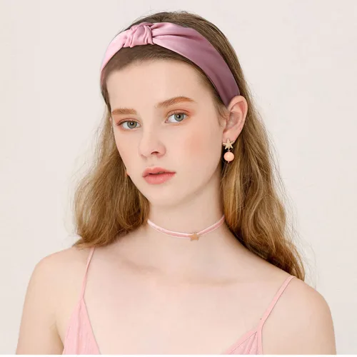 Miniatura 3 de TOBATOBA Diadema anudada para mujer, 10 unidades, diadema con nudo superior, antideslizante, a la moda, accesorios para el cabello para mujeres