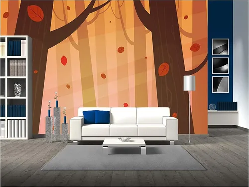 Miniatura 8 de Wall26 - Papel pintado autoadhesivo para pared, WMR-WP-X-DA51-66x24x4