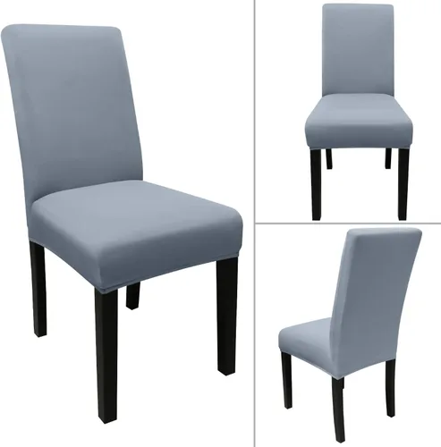Miniatura 4 de JQinHome Fundas para sillas de comedor, 2 unidades, de alta elasticidad, extraíbles, lavables, para sillas Parsons en el hogar, fiesta, hotel