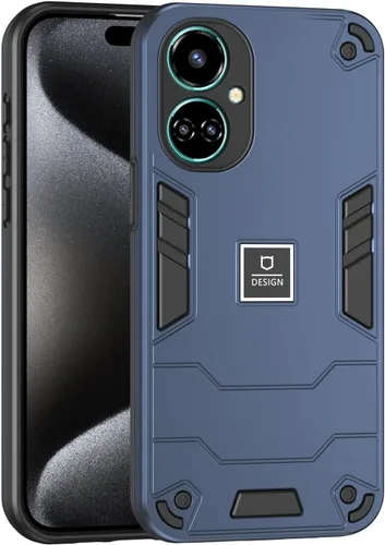 Miniatura 116 de Funda compatible con Huawei Y9 Prime (2019), compatible con Huawei Y9 Prime (2019) 4G STK-L21 2 en 1 [PC duro + TPU], funda de teléfono azul