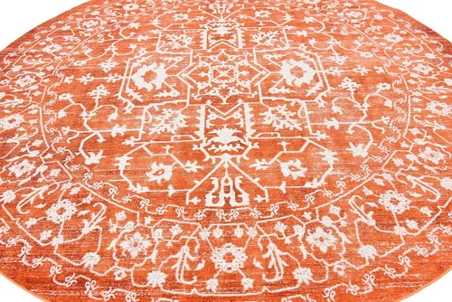 Miniatura 77 de Unique Loom Diseño tradicional clásico intrincado con detalles vintage envejecidos, alfombra de área, 3 pies 3 pulgadas x 5 pies 3 pulgadas, gris