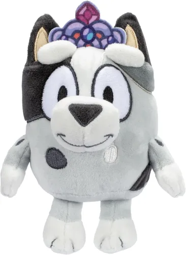 Miniatura 2 de Bluey y sus amigos – Pack de 2 juguetes de peluche suaves (Princesa Muffin y Winton), aproximadamente 15 cm – Juguetes de peluche para abrazar