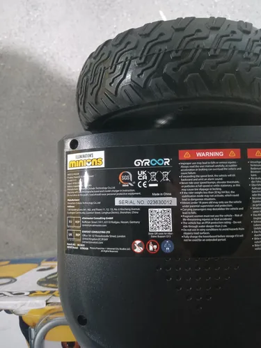 Miniatura 6 de Gyroor Scooter de equilibrio automático G13 todo terreno con luces LED, autoequilibrio todoterreno con Bluetooth para niños de 6 a 12 años y Azul