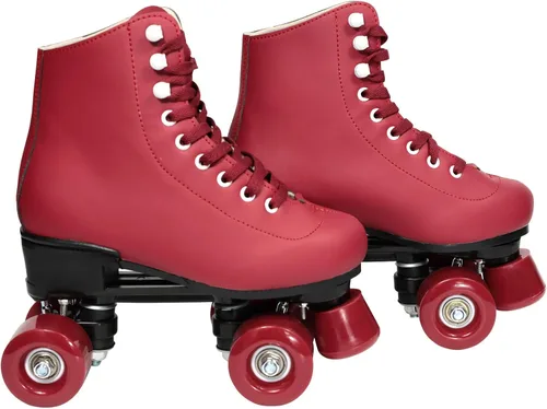Miniatura 5 de Wiwiy Patines de Rodillo para Mujeres y Hombres - Cuatro Patines de Cuatro Ruedas Brillantes Ajustables