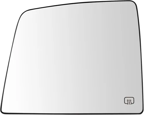 Miniatura 360 de TRQ Cristal de espejo izquierdo compatible con Chevrolet Silverado 1500 GMC Sierra 1500 2019-2021