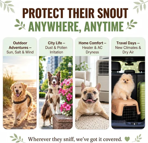Miniatura 6 de Snout Soothing - Bálsamo nasal para perros y gatos, bálsamo natural curativo e hidratante para hocicos secos y agrietados, fórmula de piel calmante