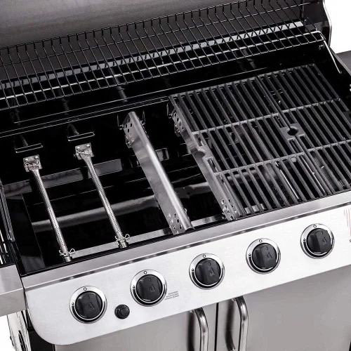 Miniatura 8 de Utheer Piezas de repuesto para parrilla, acero inoxidable 4 quemadores 463344015 463343015 463240015 463432215, 3 quemadores 463436815, placa