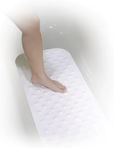 Miniatura 2 de Drive Medical Alfombrilla para bañera, blanco, grande (12950)