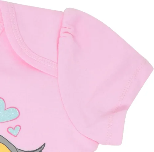Miniatura 8 de Disney Classics The Aristocats Lion King Winnie the Pooh Pixar Toy Story Baby Girls 5 Pack Bodysuits Newborn to Infant