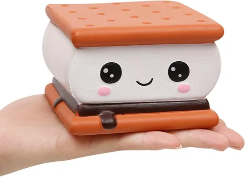Miniatura 12 de Anboor - Peluche con forma de taco, lento, de levantamiento lento, juguete para niños, suave, forma de tacos mexicanos, perfumados, alivio