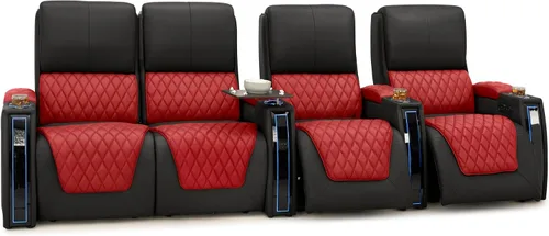 Miniatura 60 de Seatcraft Apex Zero-Gravity CoolZero - Asiento de cine en casa de cuero italiano, reposacabezas eléctrico, lumbar eléctrico, reclinable eléctrico