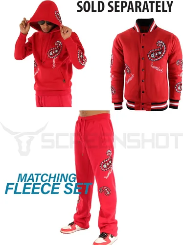 Miniatura 5 de SCREENSHOT Sudadera con capucha 3202 de forro polar urbano para hombre, parche bordado de grafiti, sudadera con capucha