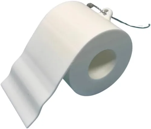 Adorno de Navidad de papel higiénico, divertido adorno de Navidad, perfecto para Papá Noel sucio o regalo de broma (papel higiénico)