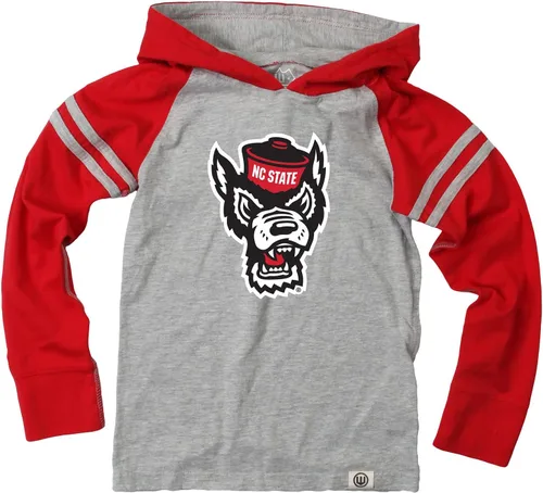 Miniatura 6 de Wes and Willy - Sudadera con capucha de manga larga para niños de universidad con rayas
