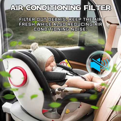 Miniatura 2 de Filtro de aire de cabina automotriz de repuesto CF10285, filtro de aire de cabina con carbón activado para 4Runner Highlander RAV4 Camry Corolla