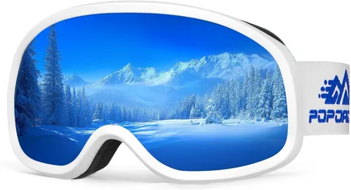 Miniatura 8 de Gafas de esquí OTG, 100% Protección UV, Antiempañamiento, Lentes polarizadas para esquí y snowboard para hombres, mujeres y adultos