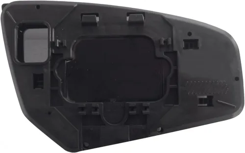 Miniatura 2 de Fit System, vidrio de repuesto para espejo manual o eléctrico del lado derecho para Nissan, con placa de respaldo, Lado de conductor (izquierdo)