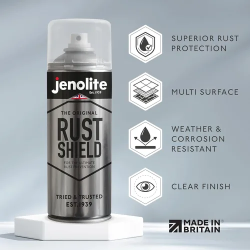 Miniatura 2 de JENOLITE Spray Antióxido - Aerosol Antióxido, Protección Contra el Óxido y la Corrosión para Automóviles y Metal - 400ml (13.5 fl oz)