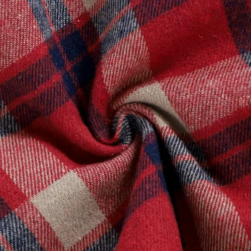 Miniatura 7 de ODASIRA Ropa de bebé niño, trajes de bebé, overol de manga larga a cuadros + overol de jeans, conjunto de pantalones