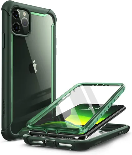 Miniatura 10 de i-Blason Ares - Funda para iPhone 11 Pro Max (2019), funda de doble capa resistente con parachoques transparente y protector de pantalla integrado