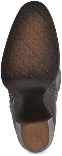 Miniatura 9 de Cuadra Botas altas para mujer en piel auténtica marrón 4V03RS