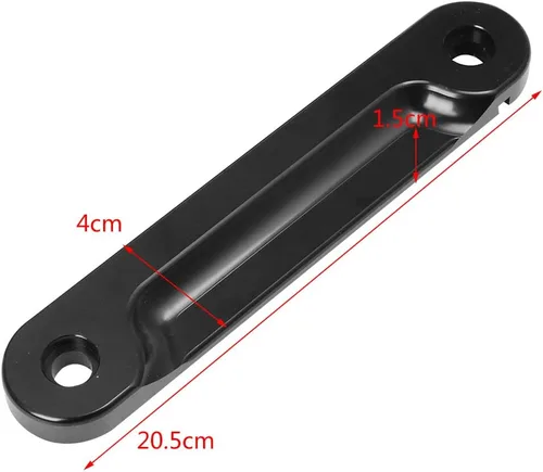Miniatura 3 de Soporte de señal de giro para horquilla delantera de motocicleta, amortiguador LED para Harley Touring Road King Street Gilde Electra Glide