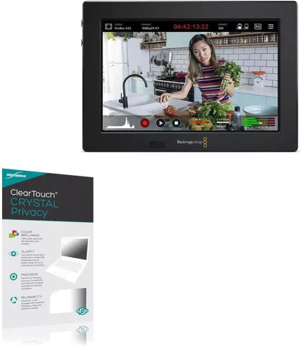 Miniatura 11 de BoxWave Protector de pantalla compatible con Blackmagic Video Assist 7 3G – ClearTouch Anti-Glare (2 unidades), antihuellas mate