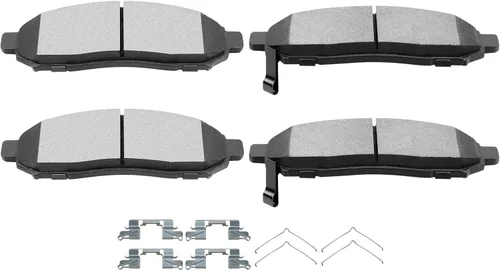 Miniatura 16 de SCITOO Juego de pastillas de freno de cerámica D273 Reemplazo delantero 1984-1985 para Honda para Accord,1988-2000 para Honda para Civic, 1993-1997