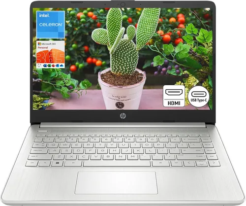 Miniatura 4 de Hp Stream - Laptop HD de 14 pulgadas, procesador Intel Celeron N4120, gráficos Intel UHD 600, Microsoft Office 365, 4 GB de RAM, SSD de 64 GB