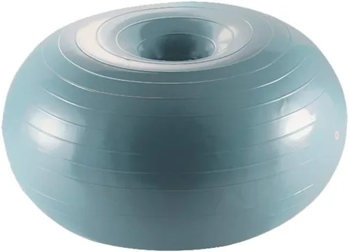 Keenso Pelota de ejercicio con dona de yoga, entrenamiento de núcleo, pelota de estabilidad, pelota de ejercicio para yoga, pilates, entrenamiento