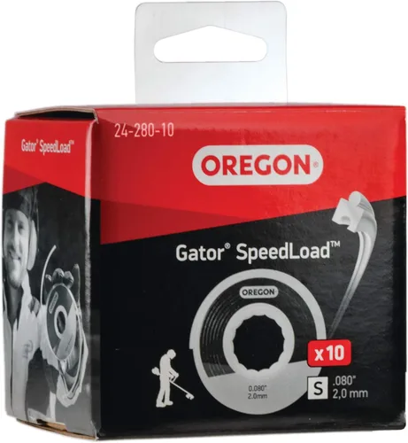 Miniatura 5 de Oregon 24-280-03 Gator SpeedLoad Trimmer Line, 0.080" 3 Pack SM