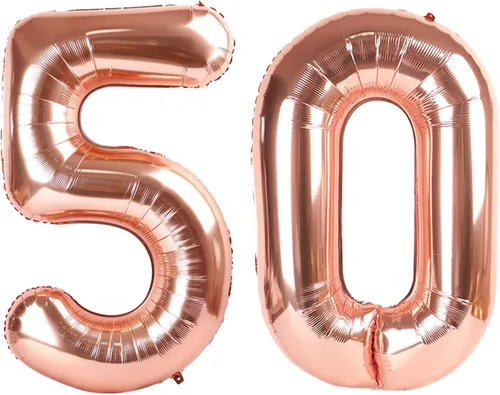 Miniatura 289 de Globos de números de 5 globos de 40 pulgadas, decoraciones de cumpleaños azules para niños y niñas, globos de números azul marino grandes
