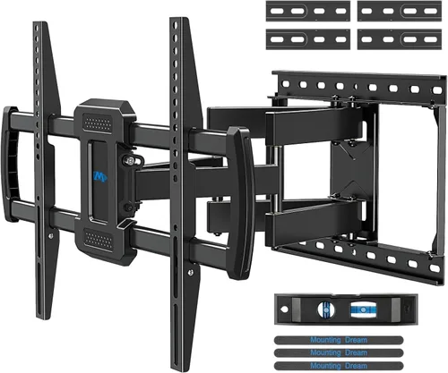 Miniatura 13 de Mounting Dream Montura de pared para TV UL Listada para la mayoría de televisores de 42-84 pulgadas, de movimiento completo, con giro e inclinación