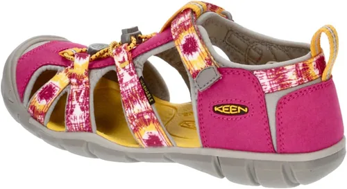 Miniatura 3 de KEEN Sandalia unisex Seacamp 2 CNX con punta cerrada para niños, MultiKeen Yellow, 6 Big Kid
