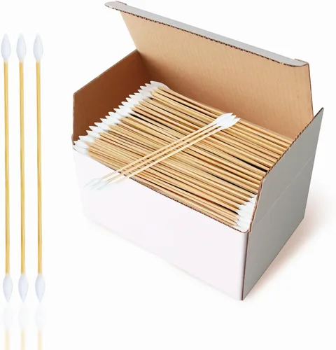 Miniatura 8 de Gun Cleaning Swabs, Dual - Ends Tips, 6 Inch Gun Cleaning Supplies, Long Cotton Swabs with Bamboo Sticks in A Storage Case for Gun Cleaning and