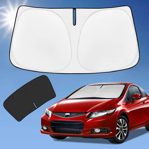 Miniatura 210 de para Dodge RAM 1500 2019-2024 2025 2026 Parasol Parasol para Parabrisas Cubierta - 4 Capas Parasol para Ventana Delantera para RAM1500 2Puertas