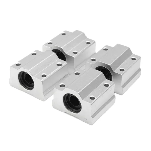 Miniatura 3 de Eje óptico de eje lineal de 0.394 x 19.685 in con soporte de riel lineal SK10 y bloque de rodamientos deslizantes SCS10UU para máquina CNC y guía
