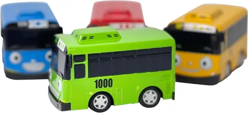 Miniatura 5 de Tayo Gani Lani Rogi - El Little Bus Tayo Set Especial de Vehículos de Metal 4 piezas