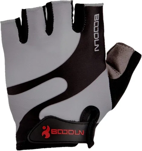 Miniatura 6 de Guantes para bicicleta de BOODUN con almohadilla de espuma amortiguadora de golpes y respirable, guantes con medio dedo, B-001